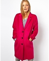 Asos Limited Edition Pink Mohair Coat