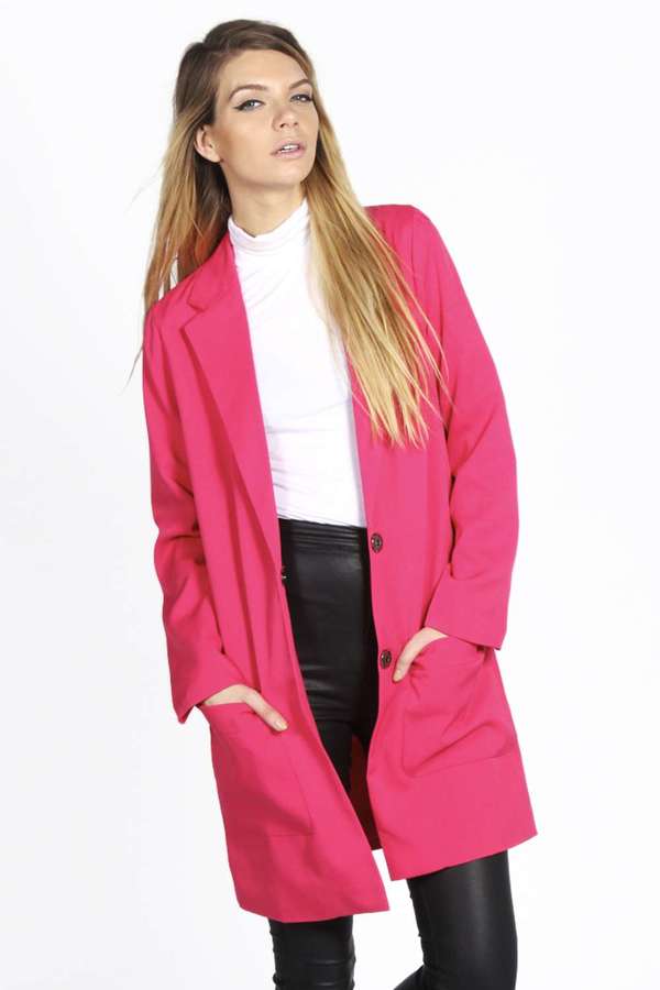 tailored duster jacket