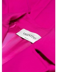 Valentino Double Breasted Tricotine Coat