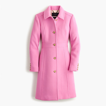 J crew best sale hot pink coat