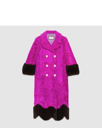 Gucci Lamb And Mink Fur Coat