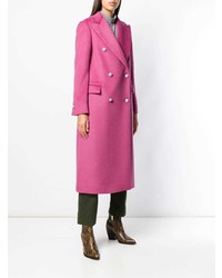 Tagliatore Long Double Breasted Coat