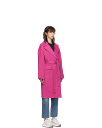 Kenzo Pink Cocoon Coat