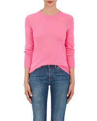 Barneys New York Cashmere Loose Knit Sweater