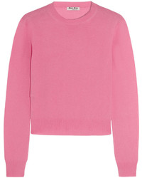Miu Miu Cashmere Sweater Pink