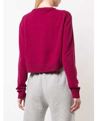 Adaptation Crew Neck Cropped Jumper