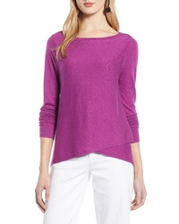 Halogen Crossover Front Knit Sweater