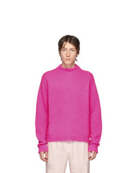 Tibi Pink Alpaca Sweater