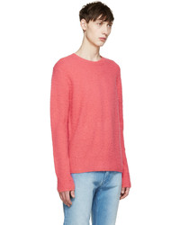 Acne Studios Pink Cashmere Peele Sweater