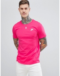 hot pink and blue nike shirt