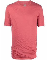 Rick Owens Double Ss Organic Cotton T Shirt