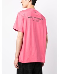 Wooyoungmi Logo Plaque Cotton T Shirt