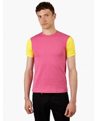 Comme Des Garcons SHIRT Pink Cotton Jersey T Shirt