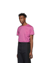 Moncler Pink Maglia T Shirt