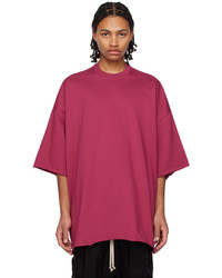 Rick Owens Pink Tommy T Shirt