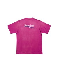 Balenciaga Political Campaign Cotton T Shirt