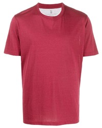 Brunello Cucinelli Relaxed Fit Short Sleeved T Shirt
