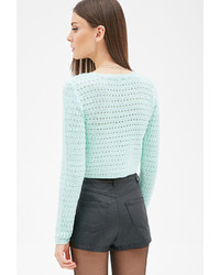 Forever 21 Easy Cropped Sweater