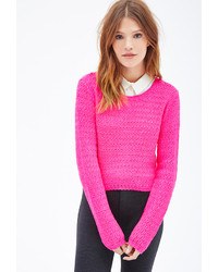 Forever 21 Easy Cropped Sweater
