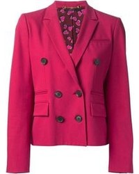 Gucci Cropped Double Breasted Blazer