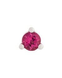 Delfina Delettrez 18kt Gold Dots Solitaire Tourmaline And Pearl Earring