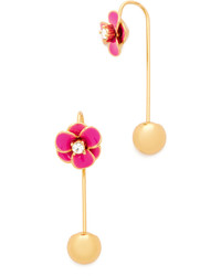 Kate Spade New York Shine On Flower Hanger Earrings