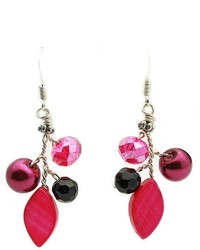 Nurabella Hot Pink Earrings