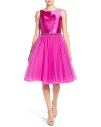 Mac Duggal Embellished Tulle Party Dress