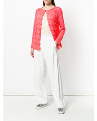 Fabiana Filippi Embroidered Fitted Cardigan