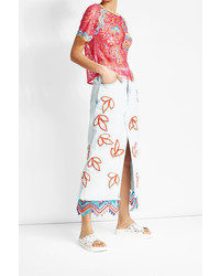 Peter Pilotto Embroidered Lace Top