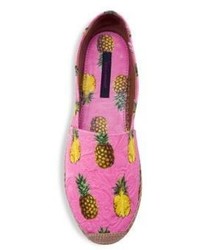 Dolce & Gabbana Brocade Pineapple Espadrilles