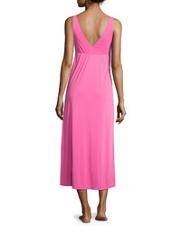 Natori Aphrodite Long Gown Tropical Pink