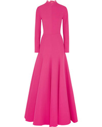 Emilia Wickstead Backless Wool Crepe Gown