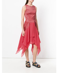 Koché Asymmetric Skirt Dress
