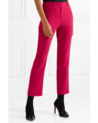 Givenchy Cropped Cady Straight Leg Pants