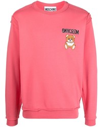 Hot Pink Fleece Sweatshirt