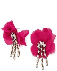 BaubleBar Amaryllis Floral Drop Earrings