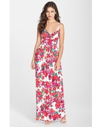 FELICITY & COCO Floral Print Jersey Maxi Dress
