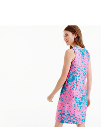 J.Crew Collection A Line Shift Dress In Ratti Abstract Floral