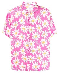 ERL Floral Print Short Sleeve Shirt