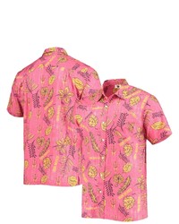 Wes & Willy Maroon Arizona State Sun Devils Vintage Floral Button Up Shirt At Nordstrom