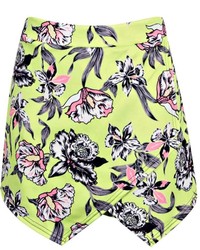 Boohoo Mia Floral Print Skort