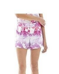 Nanette Lepore L Amour By Lamour By Pleated Flutter Shorts