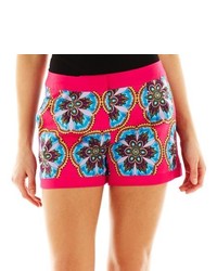 Nicole By Nicole Miller Print Shorts