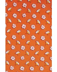 Salvatore Ferragamo Floral Print Silk Tie