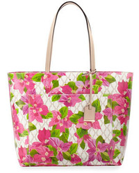 Kate Spade New York Bayard Place Riley Floral Tote Bag Pink