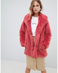 Only Faux Fur Coat