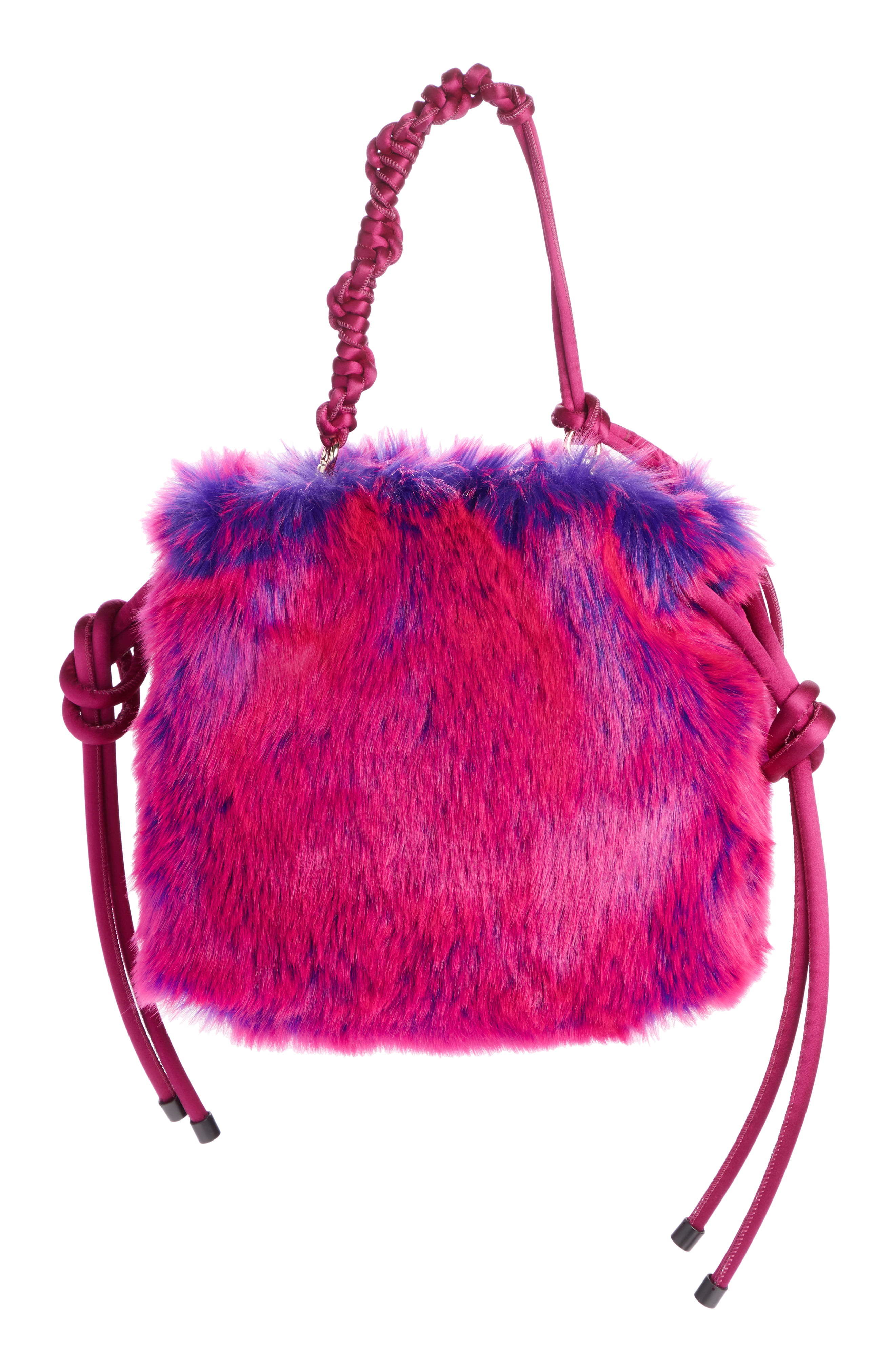 Dries Van Noten Faux Fur Shoulder Bag, $422, Nordstrom