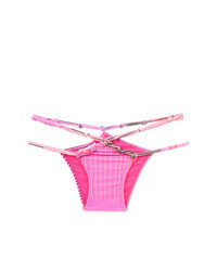 Hot Pink Geometric Bikini Pant