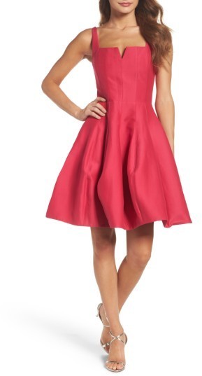 Halston Heritage Fit Flare Dress 445 Nordstrom Lookastic 4887